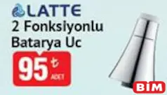 LATTE 2 FONKSİYONLU BATARYA UC